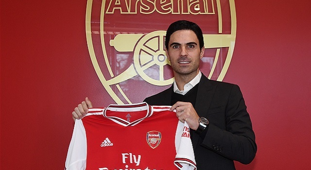 Mikel Arteta resmi menjabat sebagai manajer Arsenal yang baru, Jumat (20/12/2019). ft/@Arsenal