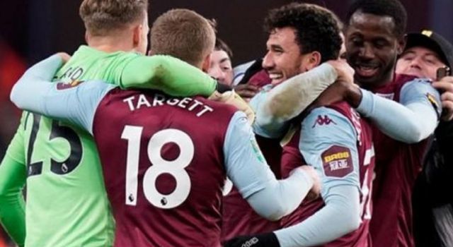 Aston Villa lolos ke final Piala Liga Inggris usai mengalahkan Leicester City, Rabu (29/1) dini hari WIB. (BBC)