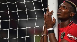 Gelandang Manchester United, Paul Pogba.