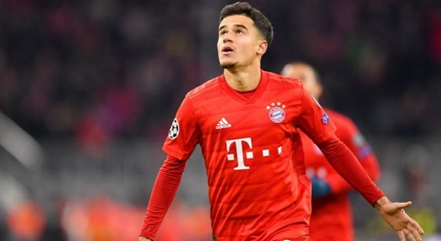 Playmaker Bayern Muenchen, Philippe Coutinho.