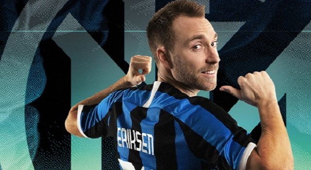 Christian Eriksen resmi gabung Inter Milan, Selasa (28/1/2020).