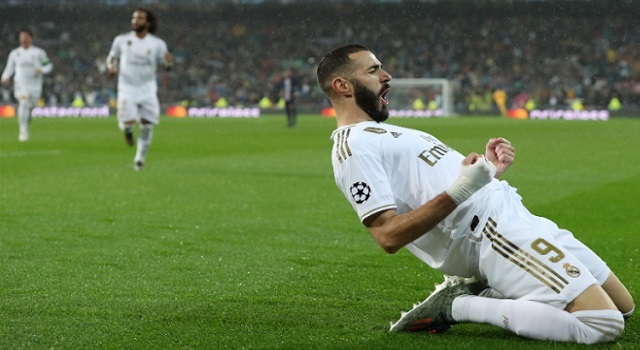 Bomber Real Madrid, Karim Benzema. ft/@ChampionsLeague