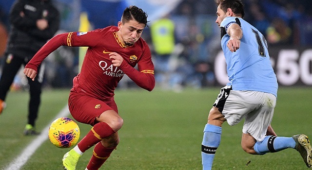 Derby Della Capitale jilid II, AS Roma lawan Lazio di Stadion Olimpico, Senin (27/1/2020) dini hari WIB, berakhir sama kuat 1-1.