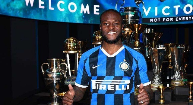 Victor Moses resmi gabung Inter Milan, Kamis (23/1/2020).