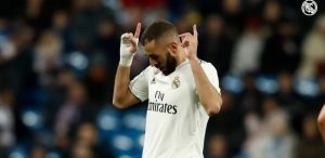 Karim Benzema, pemain Real Madrid.
