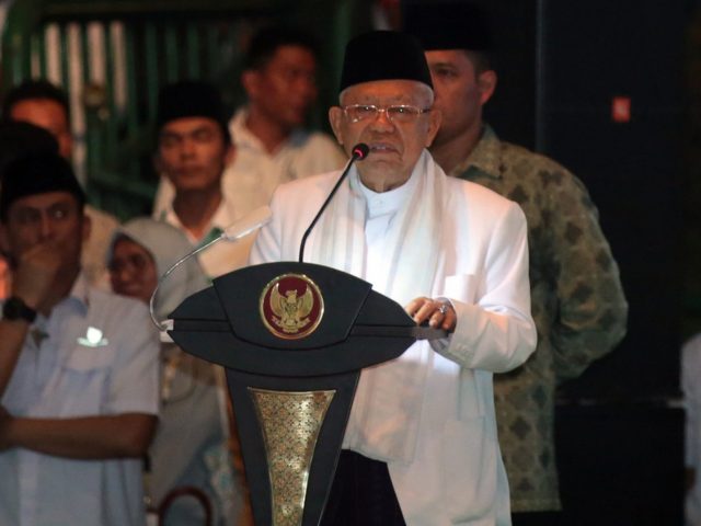 Wakil Presiden (Wapres RI) KH Ma'ruf Amin menegaskan, pemerintah masih mempertimbangkan kebijakan memulangkan anak-anak WNI eks ISIS yang usianya masih di bawah 10 tahun. (Hariyanto Teng/Jawa Pos)