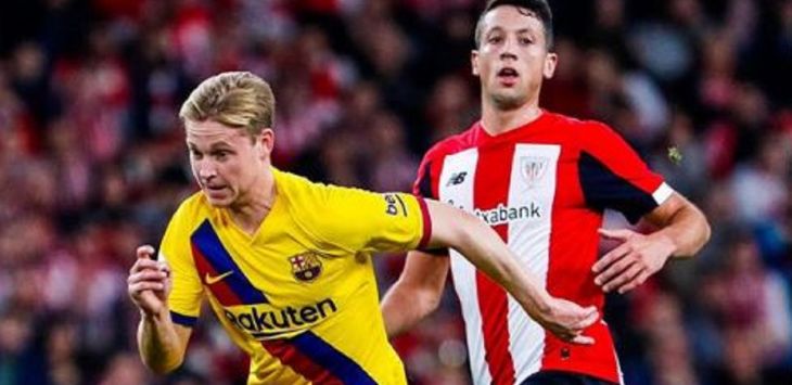 Barcelona tersingkir dari Copa del Rey setelah dikalahkan Athletic Bilbao di babak perempatfinal, Jumat (7/2) dini hari WIB. (@fcbarcelona)