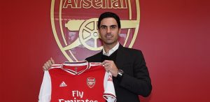 Mikel Arteta resmi menjabat sebagai manajer Arsenal yang baru, Jumat (20/12/2019). ft/@Arsenal