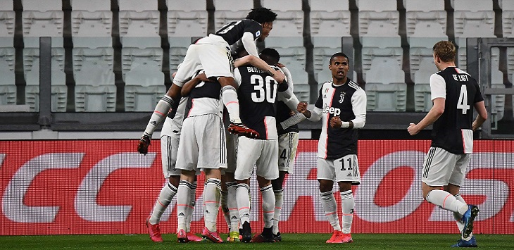 Juventus menang 2-0 atas Inter Milan di Allianz Stadium, Turin, Senin (9/3/2020) dini hari WIB.