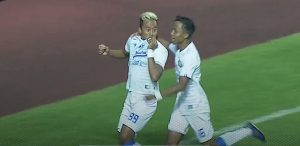 Penyerang Arema FC, Kushedya Hari Yudo.