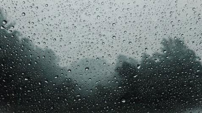 Ilustrasi cuaca hujan lebat