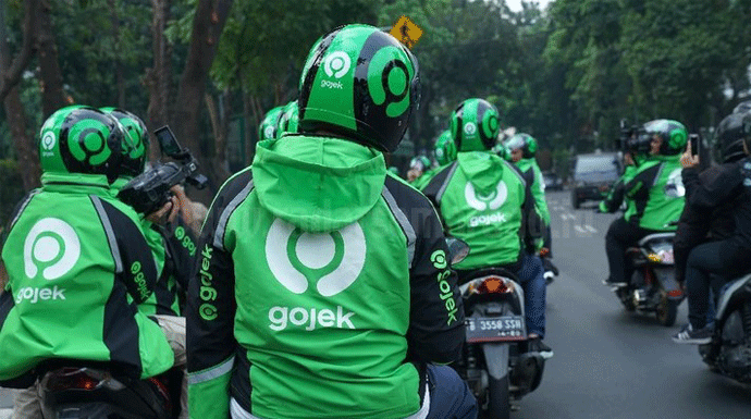 Ilustrasi ojek online