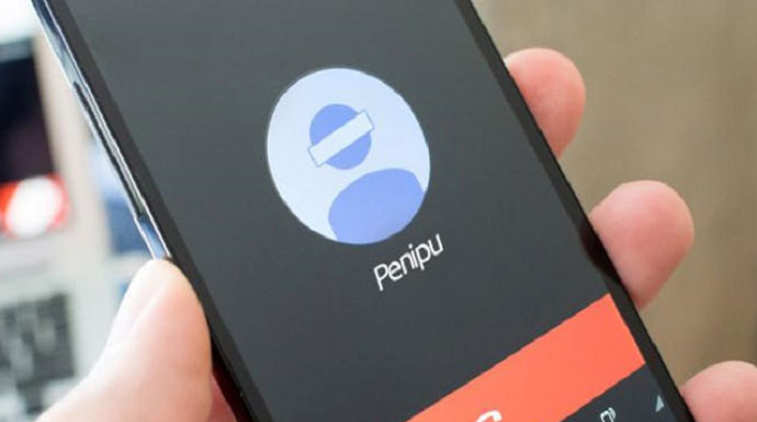 Ilustrasi penipuan berkedok kurir paket