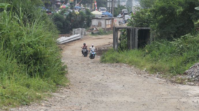 Mega proyek pembangunan jalan di Jalur R3