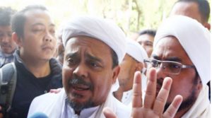 Imam Besar FPI Habib Rizieq.