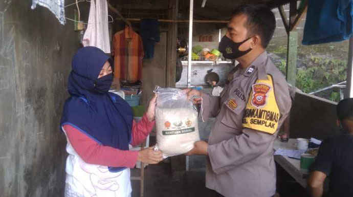 bantuan beras